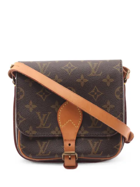 Louis Vuitton Pre-Owned 1990 Cartouchiere PM Monogram shoulder bag Brown 1088760SL0950