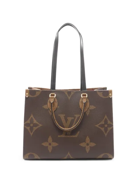 Louis Vuitton Pre-Owned 2010s On-the-go MM Monogram 2-Way tote bag Neutrals 1087621