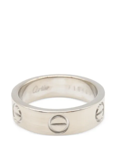 Cartier 2010s Love ring Silver 1088988F15401