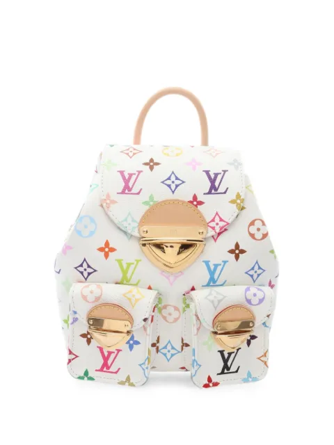 Louis Vuitton Pre-Owned 2010s x Murakami Monogram Multicolor backpack White 1088777