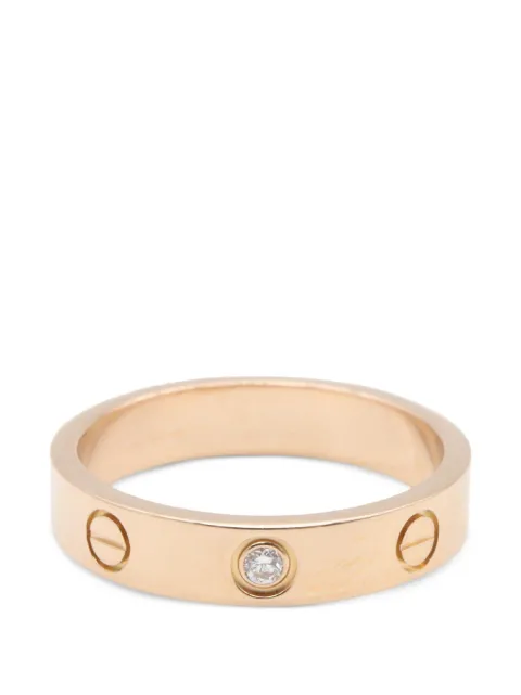 Cartier 2010s Love diamond ring Pink 1089095IVO010