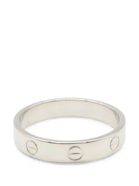 Cartier 2010s Love ring Silver 1087686DO0899
