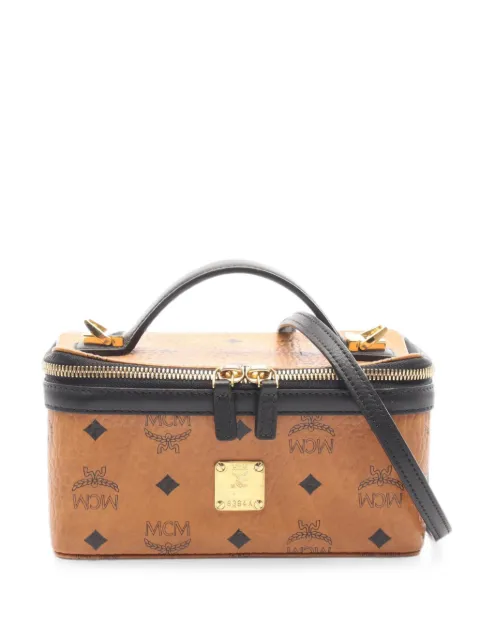 MCM Pre-Owned 2010s Visetos monogram-pattern tote bag Brown 1088803