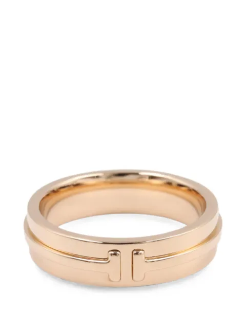 Tiffany & Co. Pre-Owned 2010s T Narrow ring Pink 1086510