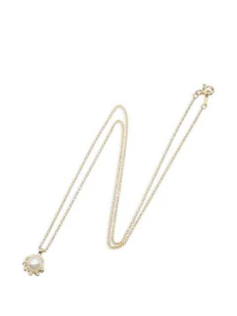 Tiffany & Co. Pre-Owned 2010s Olive Leaf pearl necklace Gold 1087090