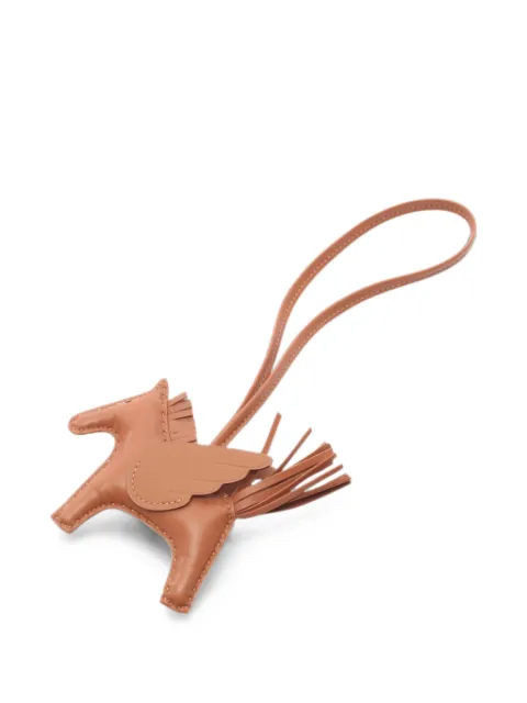 Hermès Pre-Owned 2025 PM Rodeo Pegasus bag charm Brown 1088575K