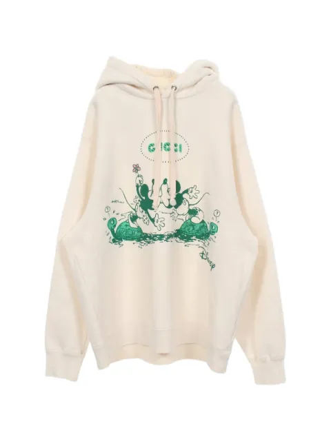 Gucci Pre-Owned 2010s x Disney Mickey Mouse hoodie Neutrals 1088182
