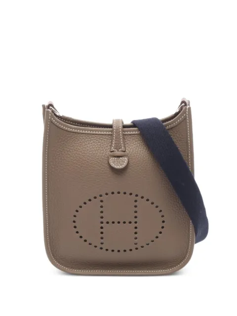 Hermès Pre-Owned 2025 Evelyne TPM shoulder bag Brown 1089756K
