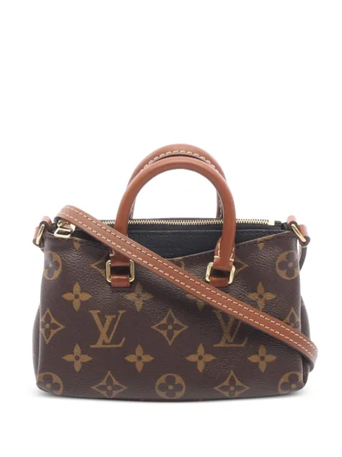 Louis Vuitton Pre-Owned 2015 nano Pallas two-way handbag Brown 1088754SN4145