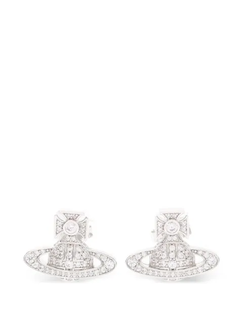 Vivienne Westwood Pre-Owned Carmela Bas Relief earrings Silver 1089508