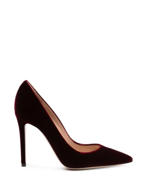 Gianvito Rossi Gianvito velvet pumps Red G2847015RICVEL
