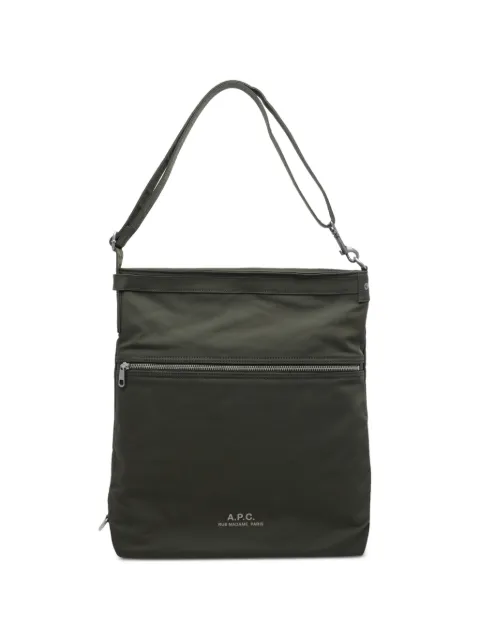 A.P.C. Archive messenger bag Green PSANLH67006