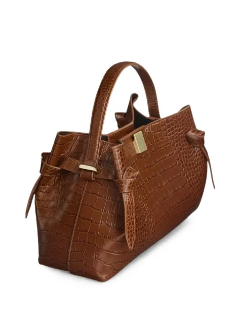 Yuzefi mini Gyoza tote bag Brown GYOZA
