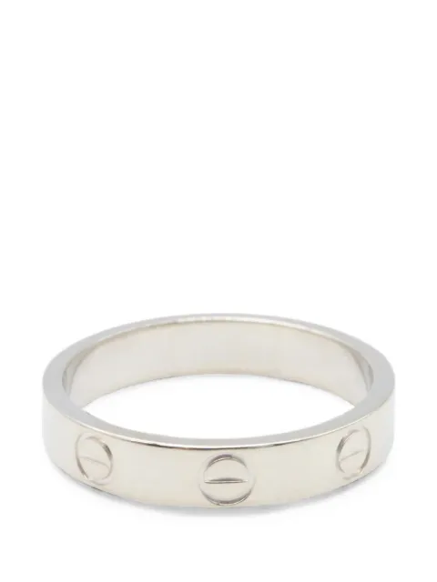 Cartier 2010s Love ring Silver 1087087CV3071