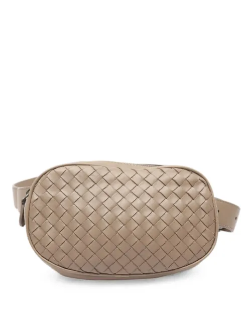 Bottega Veneta Pre-Owned 2010s Intrecciato leather belt bag Neutrals 1088530