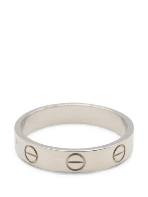 Cartier 2010s mini Love ring Silver 1088965HS5873