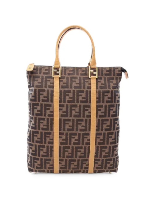 Fendi Pre-Owned 2000s Zucca tote bag Brown 1087493