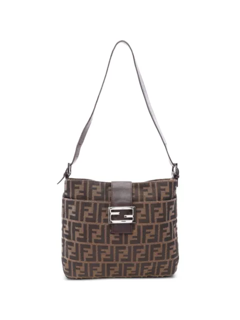 Fendi Pre-Owned 2000s Zucca shoulder bag Brown 1087559
