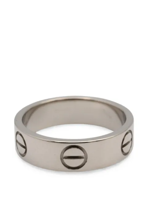 Cartier 2010s Love ring Silver 1089136L58801