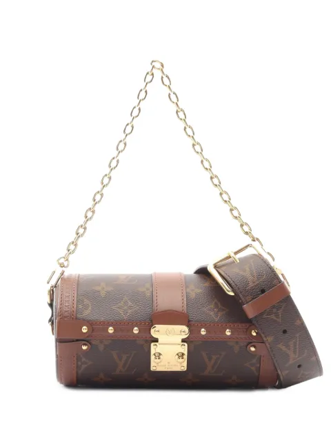 Louis Vuitton Pre-Owned 2010s Monogram Papillon Trunk 2-Way tote bag Brown 1089381