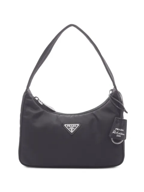 Prada Pre-Owned 2020s Re-Edition 2000 Re-Nylon handbag Black 1089480