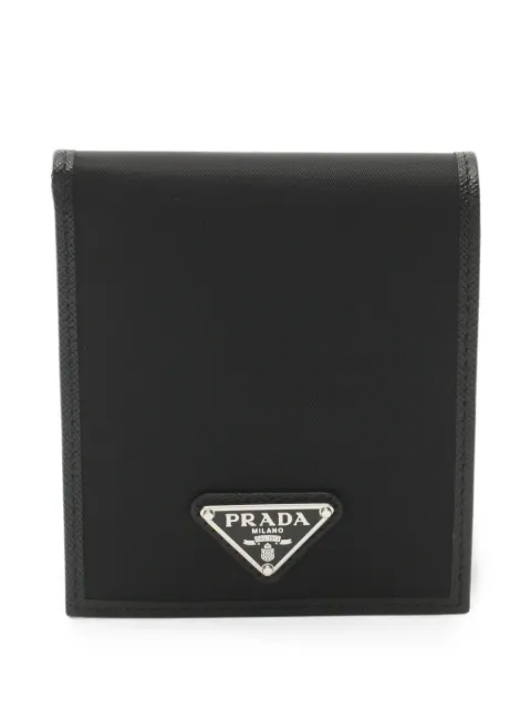 Prada Pre-Owned Saffiano bi-fold wallet Black 1089524