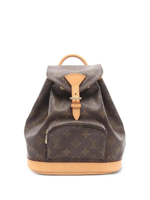 Louis Vuitton Pre-Owned 2001 Montsouris Monogram backpack Brown 1089696SP0041