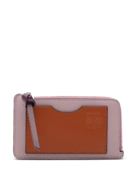 Loewe Pre-Owned 2020s Anagram coin cardholder Purple 1089197