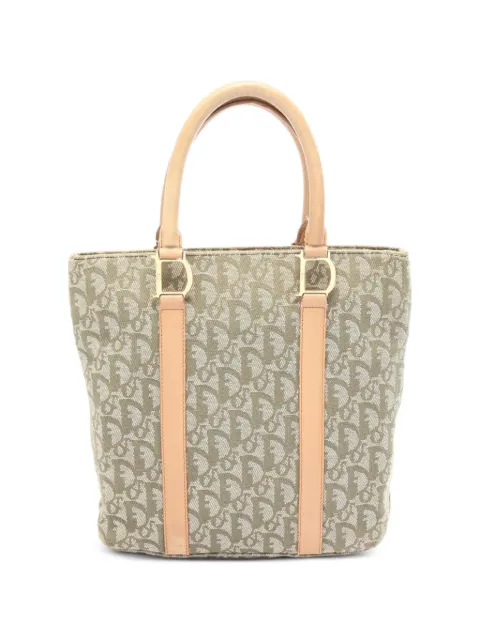 Christian Dior Pre-Owned 2000s Trotter tote bag Green 1089422