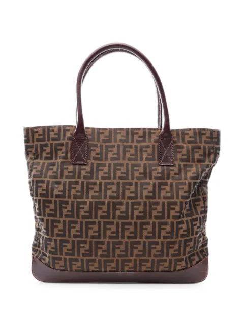 Fendi Pre-Owned 2000s Zucca tote bag Neutrals 1087482