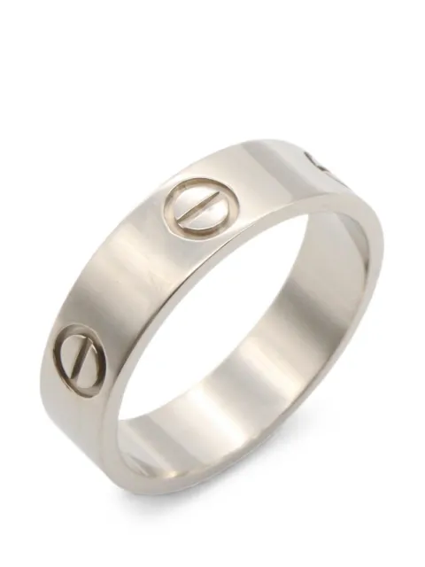 Cartier 2010s Love ring Silver 1088961RTJ954