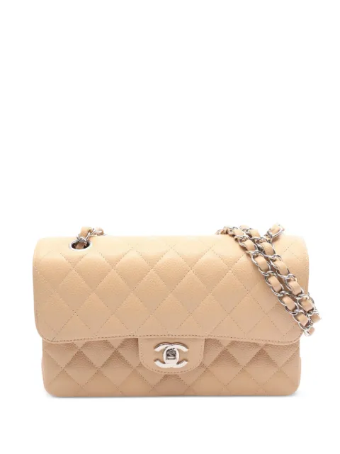 CHANEL Pre-Owned 2021 Double Flap shoulder bag Neutrals 1089741KEJKALT4