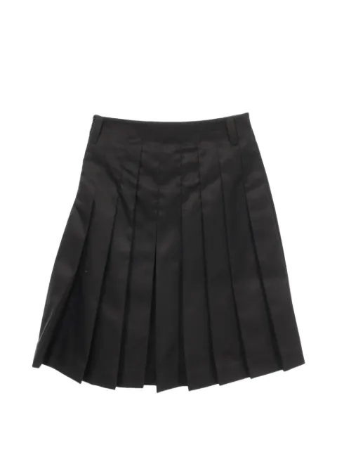 Prada Pre-Owned 2010s pleated skirt Black 1088075