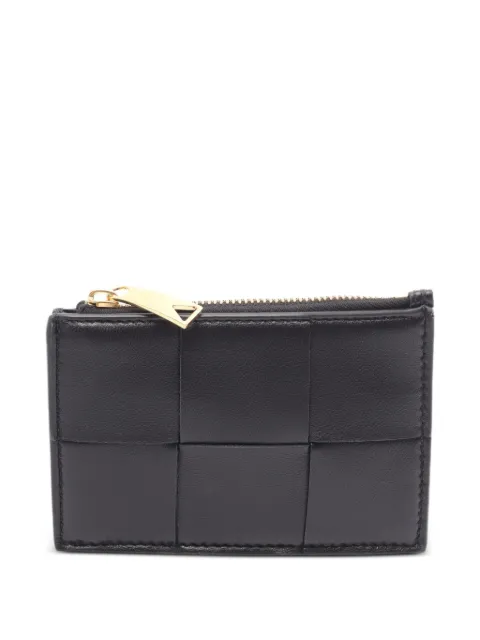 Bottega Veneta Pre-Owned Cassette keyring coin purse Black 1089482