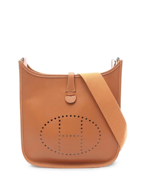 Hermès Pre-Owned 2008 Evelyn 1 Ann PM shoulder bag Brown 1088499LINSQUARE