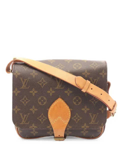 Louis Vuitton Pre-Owned 1995 Cartesier MM Monogram shoulder bag Brown 10885283905SL