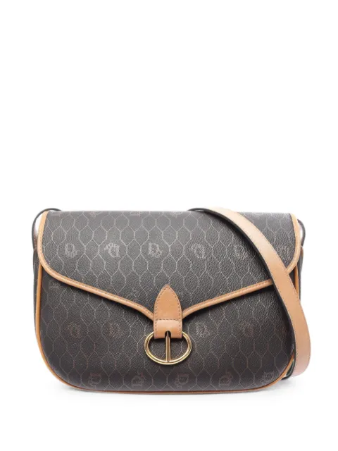 Christian Dior Pre-Owned 2000s Honeycomb shoulder bag Brown 1088395