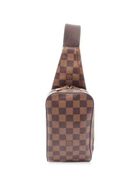 Louis Vuitton Pre-Owned 2004 Damier Ebene Geronimos body bag Brown 1088497CA0054