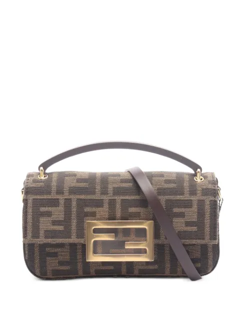 Fendi Pre-Owned 2020s Zucca mini bag Brown 1089475