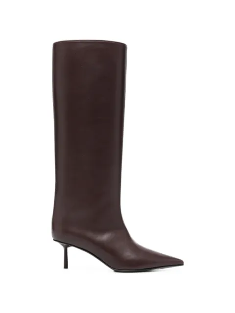 Le Silla Bella pointed-toe boots Red 4236C060BXPP