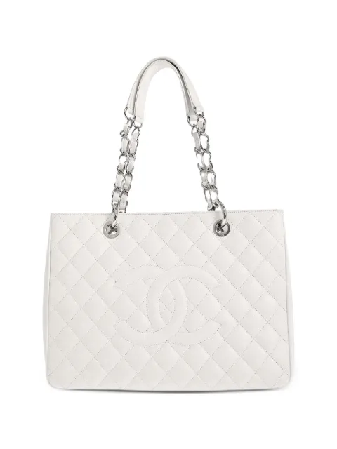CHANEL Pre-Owned 2011 Grand Shopping tote bag White 196736