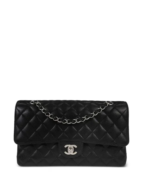CHANEL Pre-Owned 2020 double flap shoulder bag Black 197066