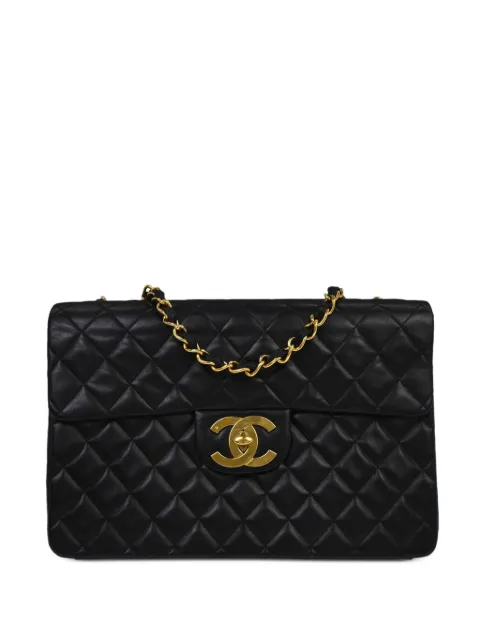 CHANEL Pre-Owned 1995 Maxi Classic Flap shoulder bag Black 167040