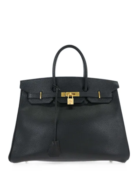 Hermès Pre-Owned 2001 Birkin 35 tote bag Black 167158