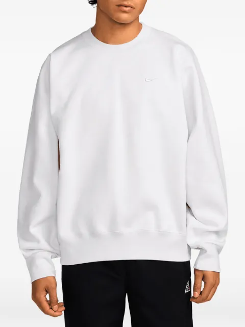 Nike embroidered-logo sweatshirt White IO8753
