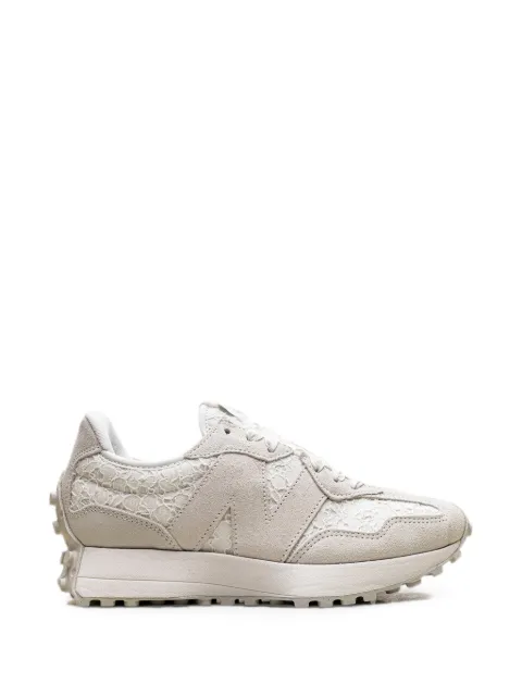New Balance 327 lace-panelled sneakers Neutrals WS327LCB