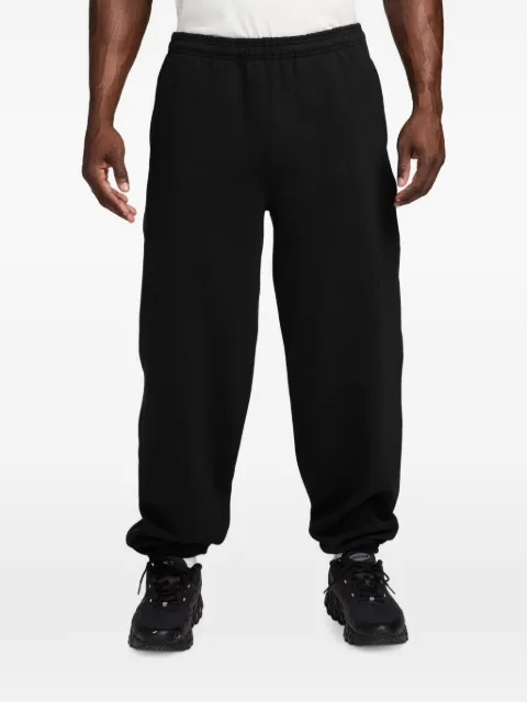 Nike logo-embroidered track pants Black IO8760