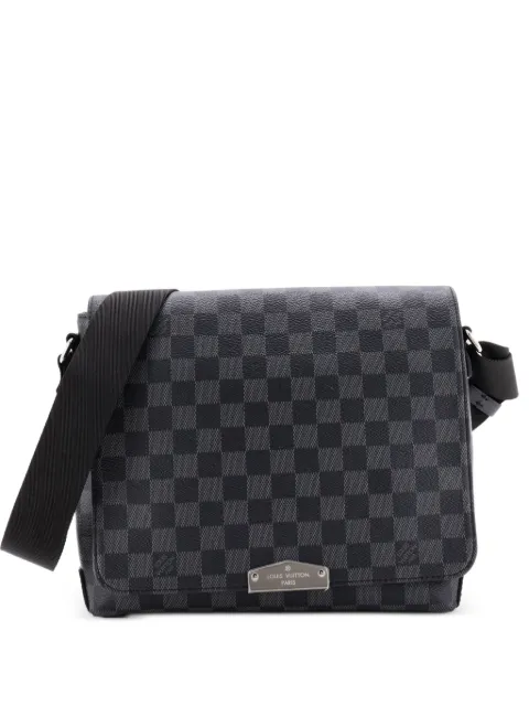 Louis Vuitton Pre-Owned District NM Messenger Bag Damier Graphite PM crossbody bag Black P7UHTJOCN8K1BQG1