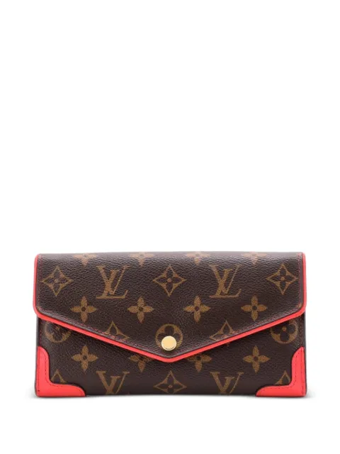 Louis Vuitton Pre-Owned Retiro Sarah Wallet Monogram Canvas small wallets Brown UYNF85ZH6YAJQM4M