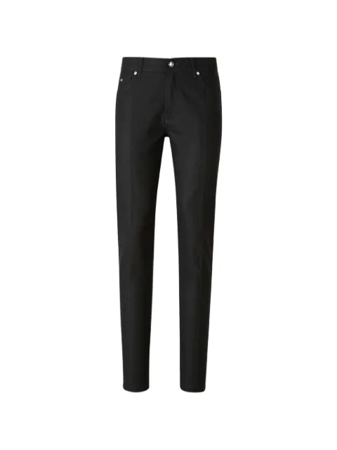 Marco Pescarolo logo-plaque jeans Black NERANOM5443